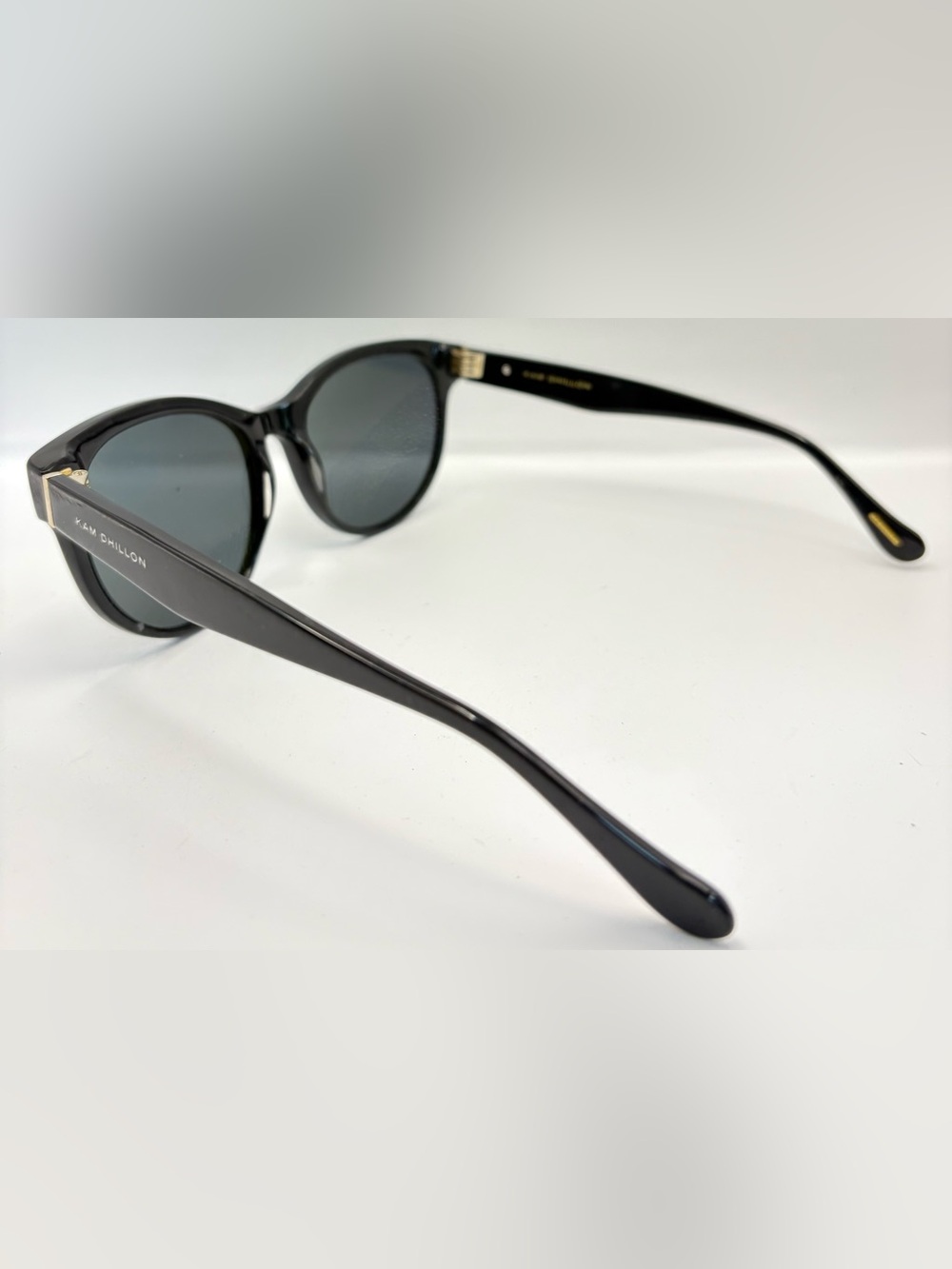 Kam Dhillon 305S Black Oval Tortoise Oval Sunglasses Frames Only - Picture 5 of 8